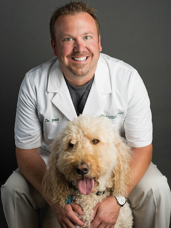 Dr Brad Carmichael & Dog Phineas